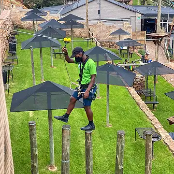 Chimp & Zee - Pines Resort - Rope Course