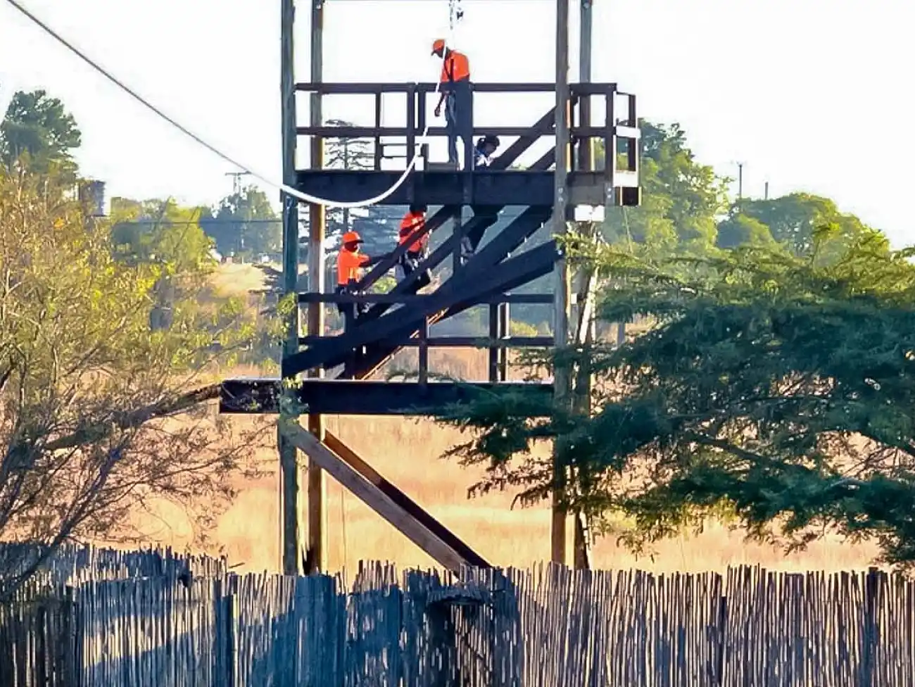 Zip Line at Croc City