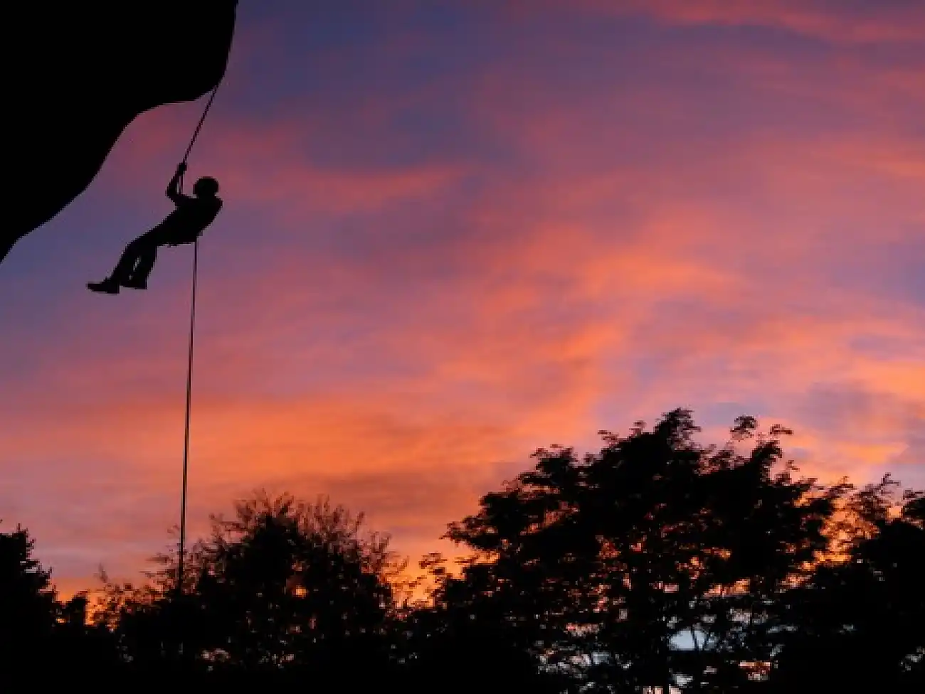 Abseiling in the Cederberg