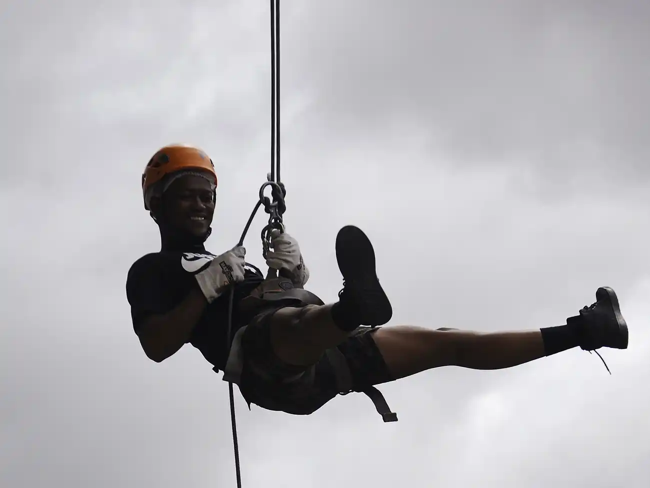 Abseiling in Clarens