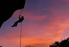 Abseiling