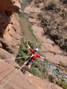 Abseiling