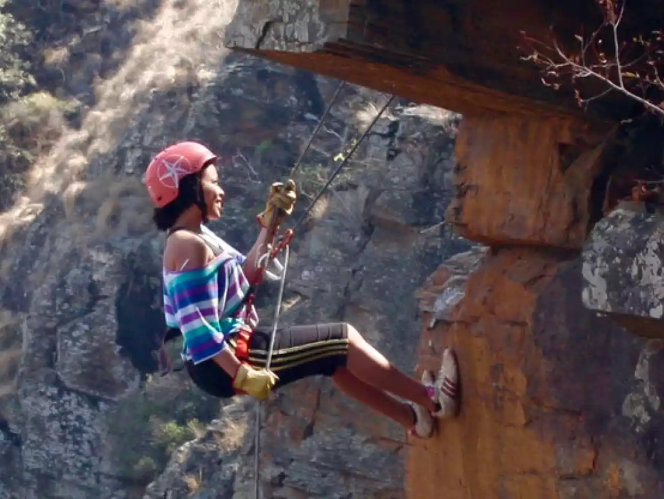 Abseiling at Hartbeespoort Dam (Harties)