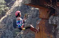 Abseiling