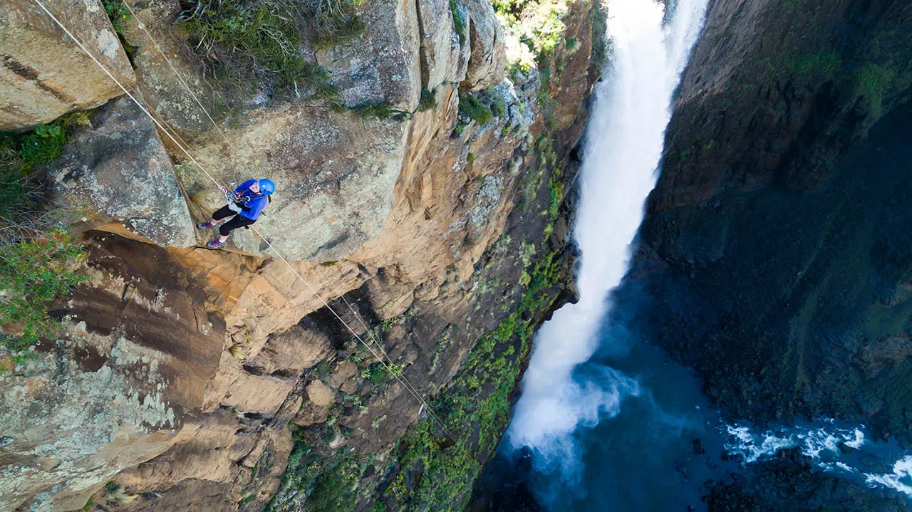 Abseiling