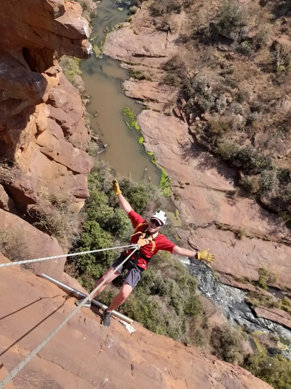 Abseiling