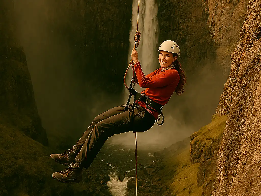 Abseiling