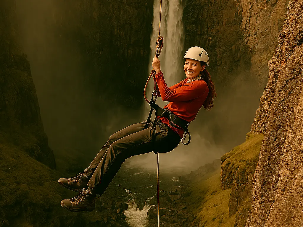 Abseiling
