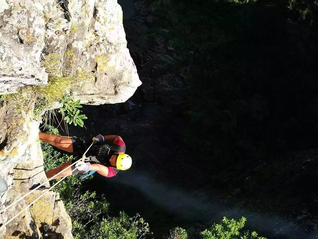 Abseiling on the KwaZulu-Natal South Coast