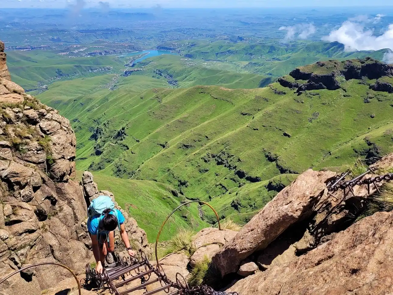 Slackpacking on the Drakensberg Escarpment
