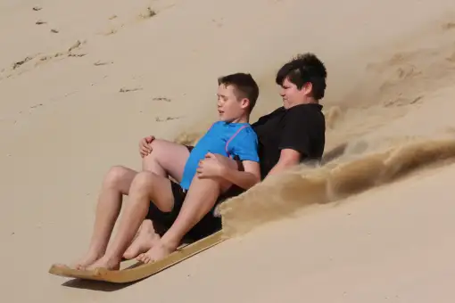 Addo Cruises - Sand Sledding