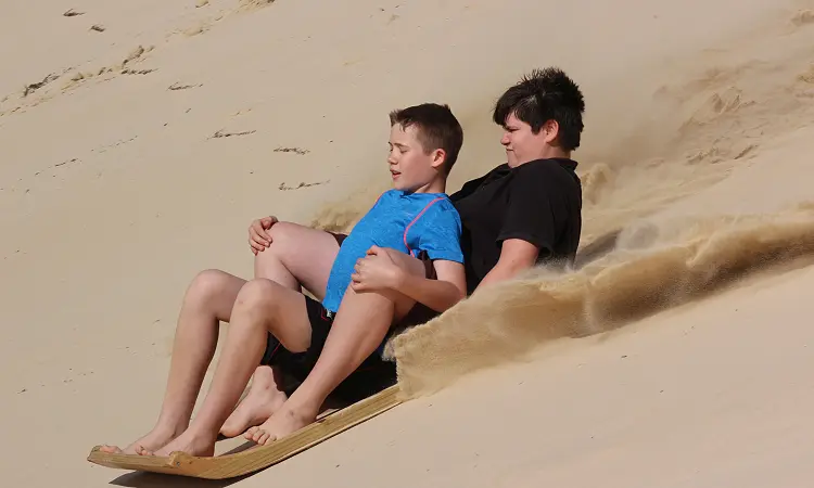 Addo Cruises - Sand Sledding