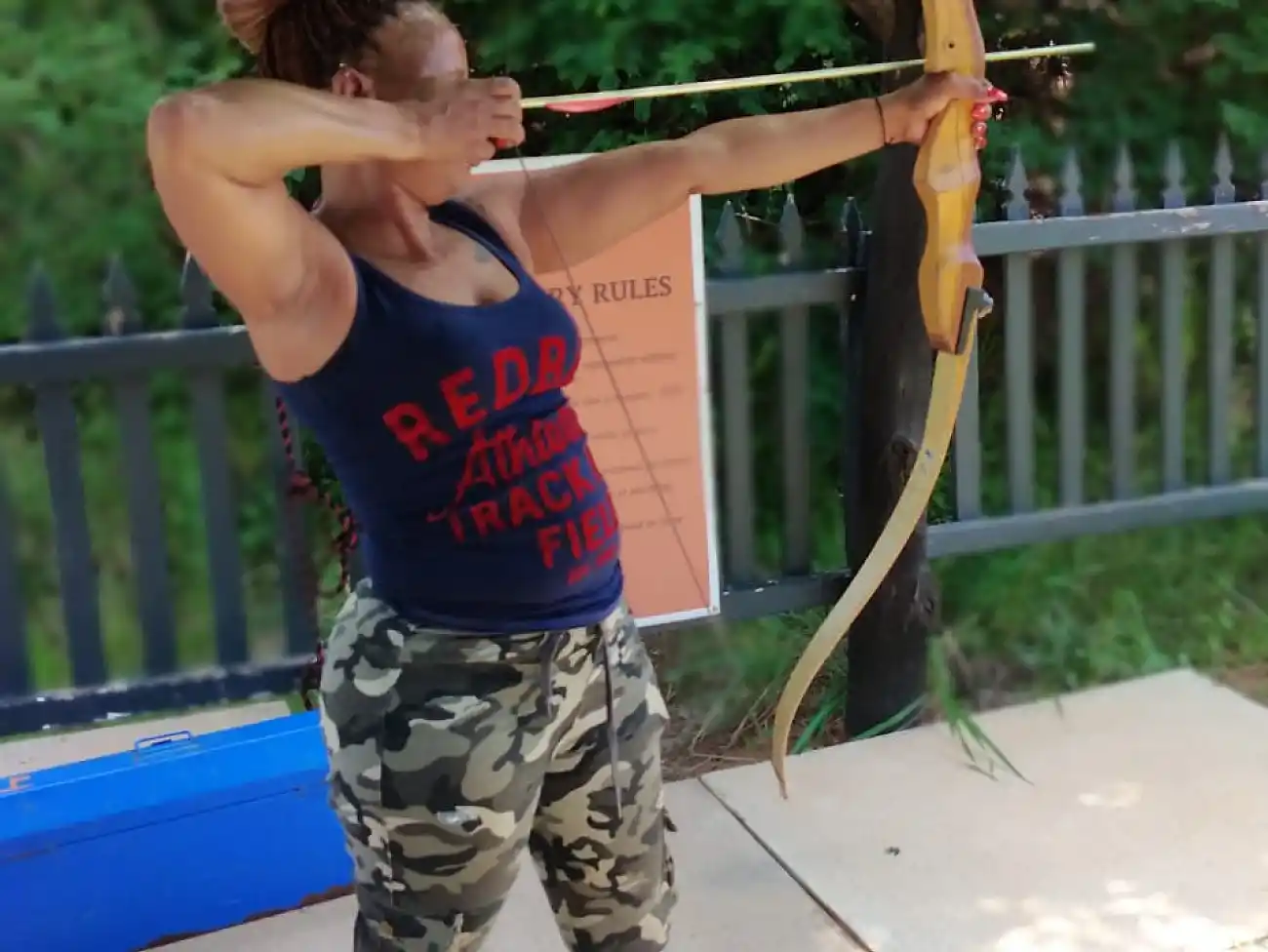 Archery in the Muningi Gorge