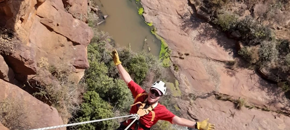 Adventure Zone Cullinan - Abseiling