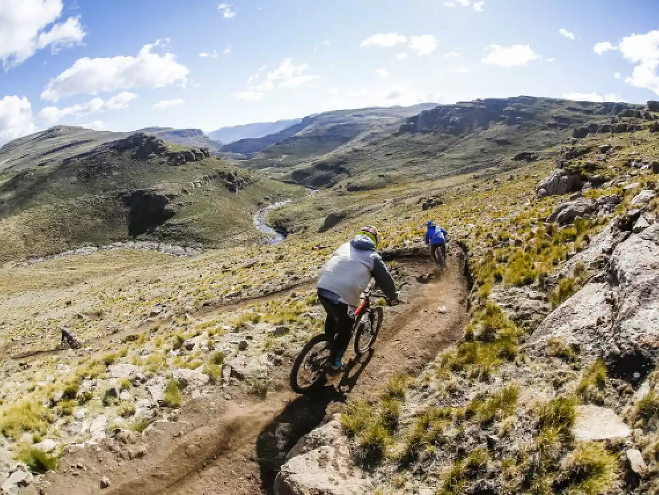 Mountain Biking in Drakensberg 