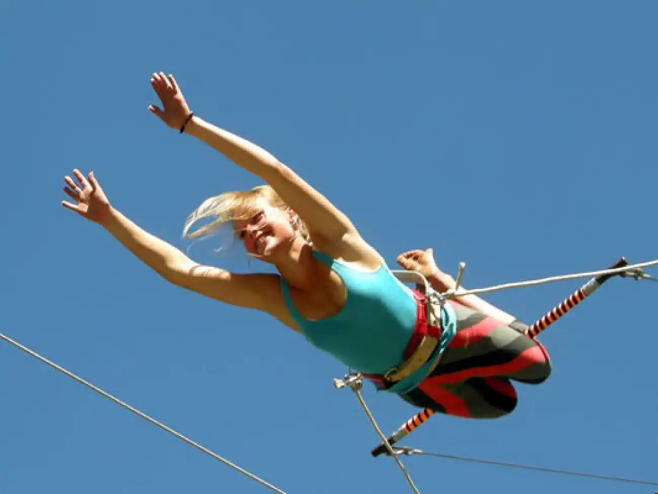 Flying Trapeze in the Drakensberg 