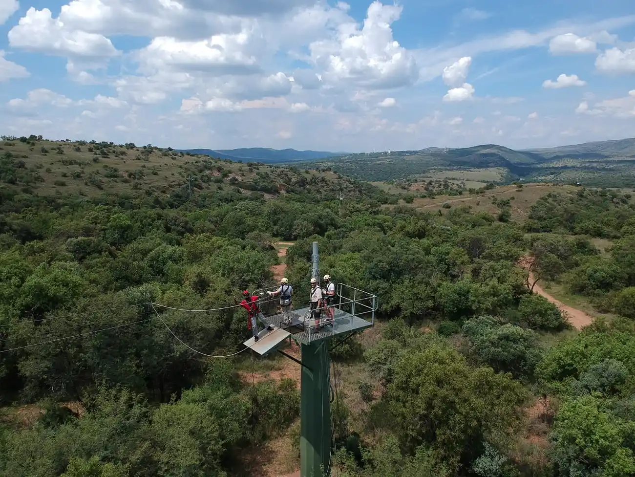 Aerial Cable Trail at Hartbeespoort (Harties)