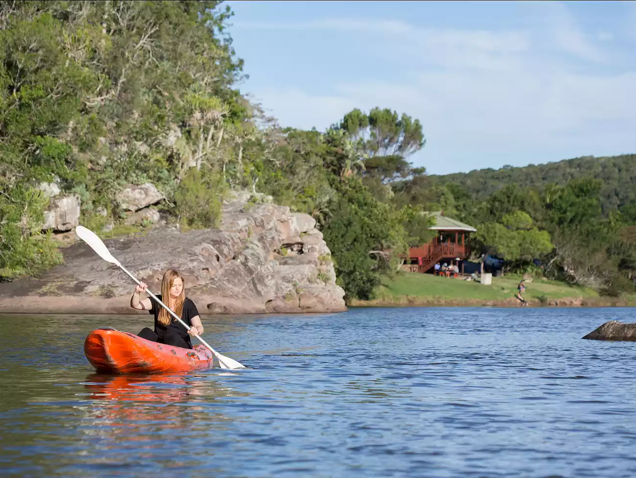 Canoeing trips in Kwelera