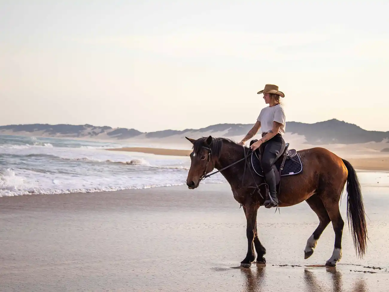 Beach horse rides in Port Alfred