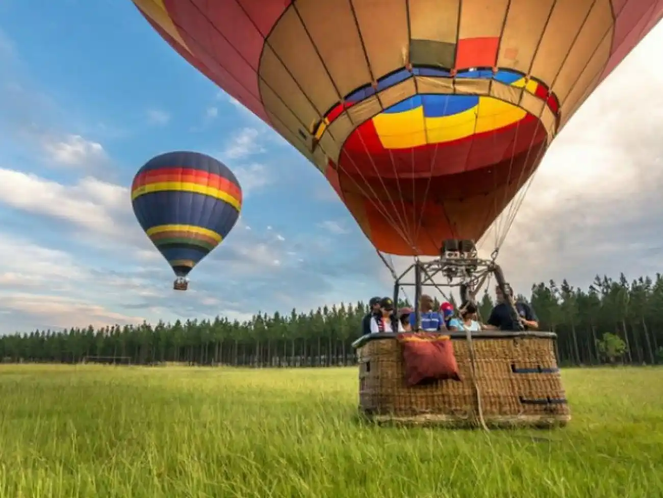 Balloon rides in Clarens