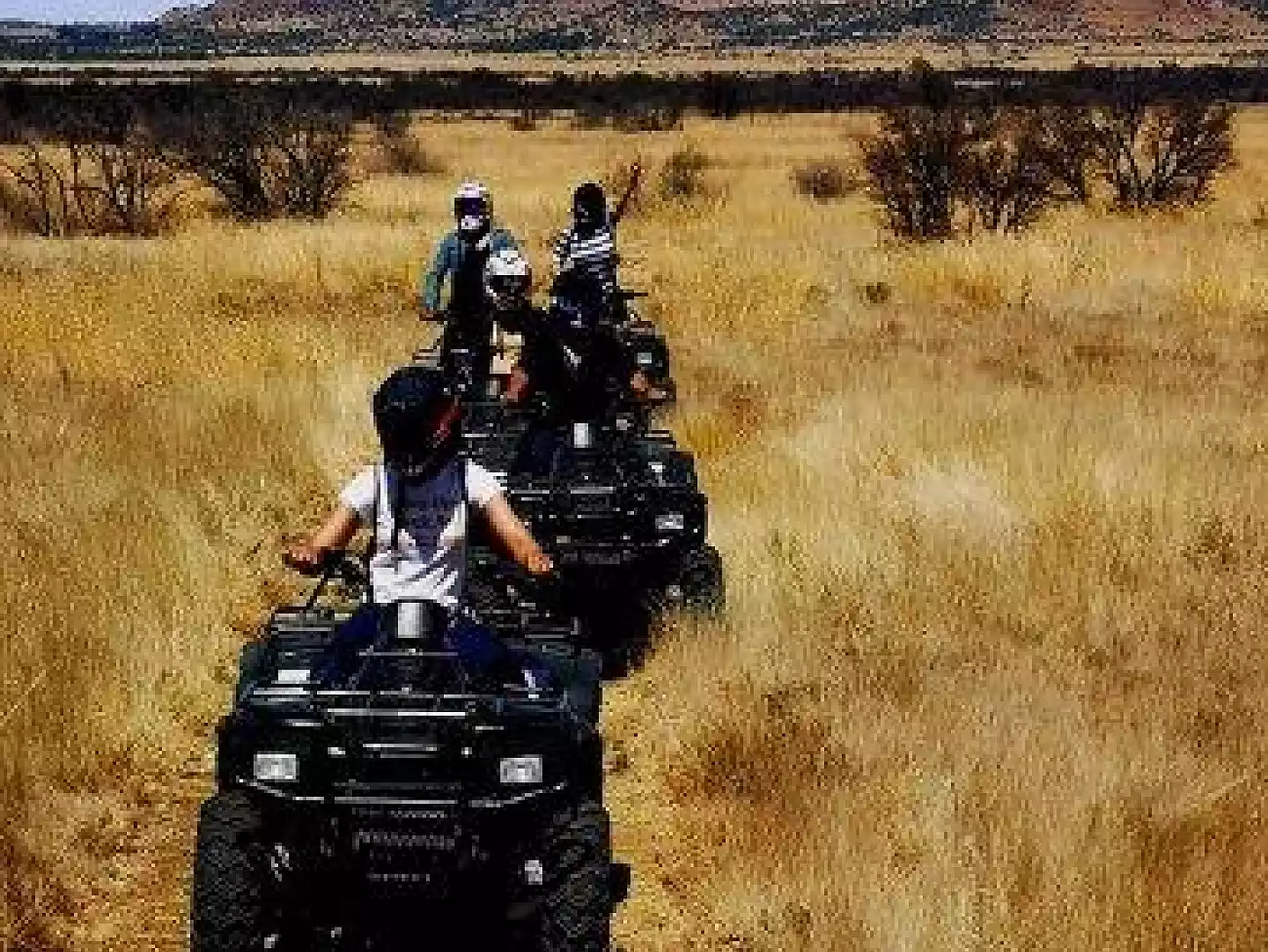 Quad biking in the Free State