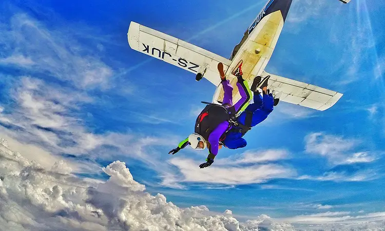 Bloemfontein Parachute Club - Tandem Skydiving