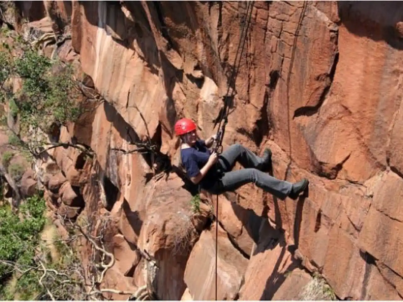 Abseiling in Middelburg