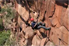 Abseiling