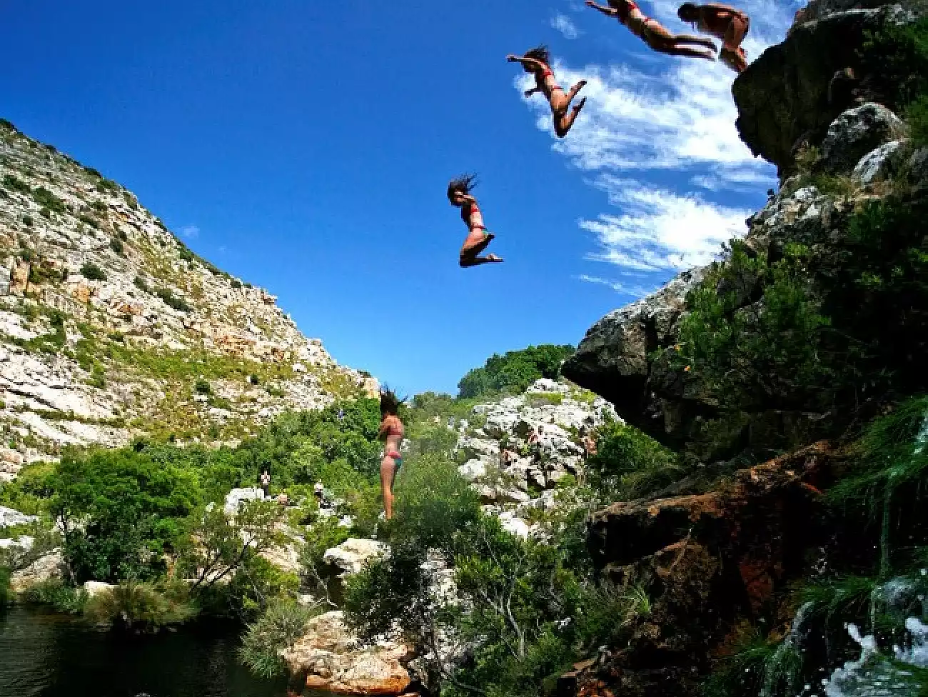 Canyoning in Cape Town