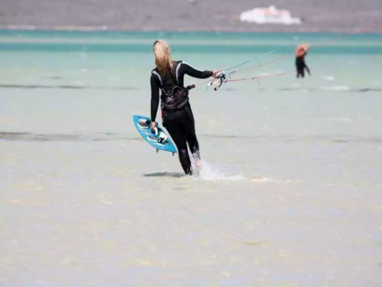 Kitesurfing on the West Coast