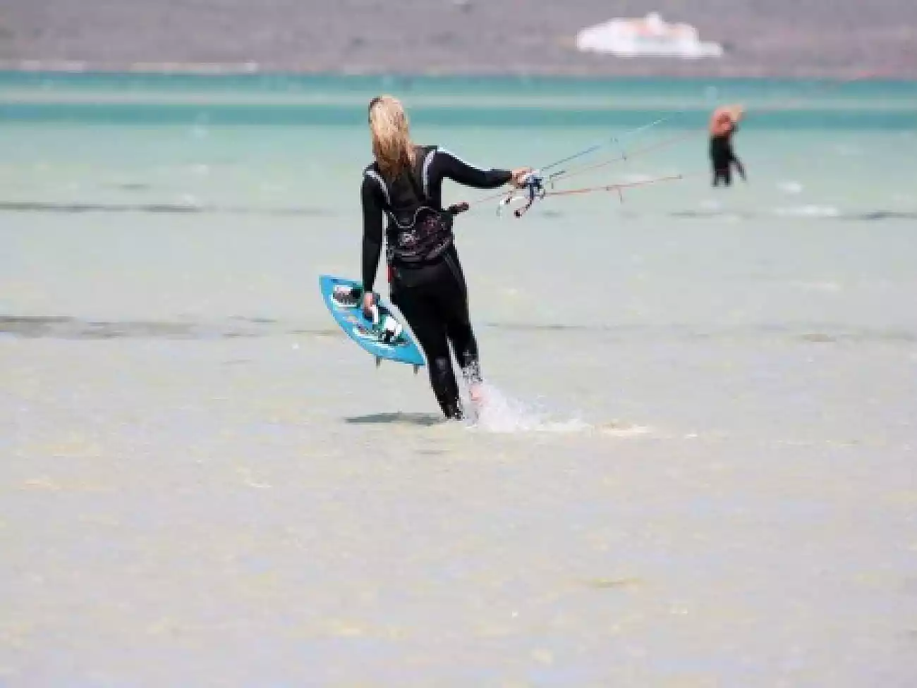 Kitesurfing on the West Coast
