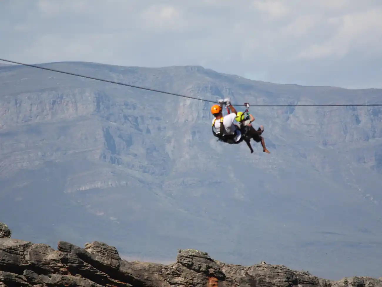 Zip Line in the Cederberg 