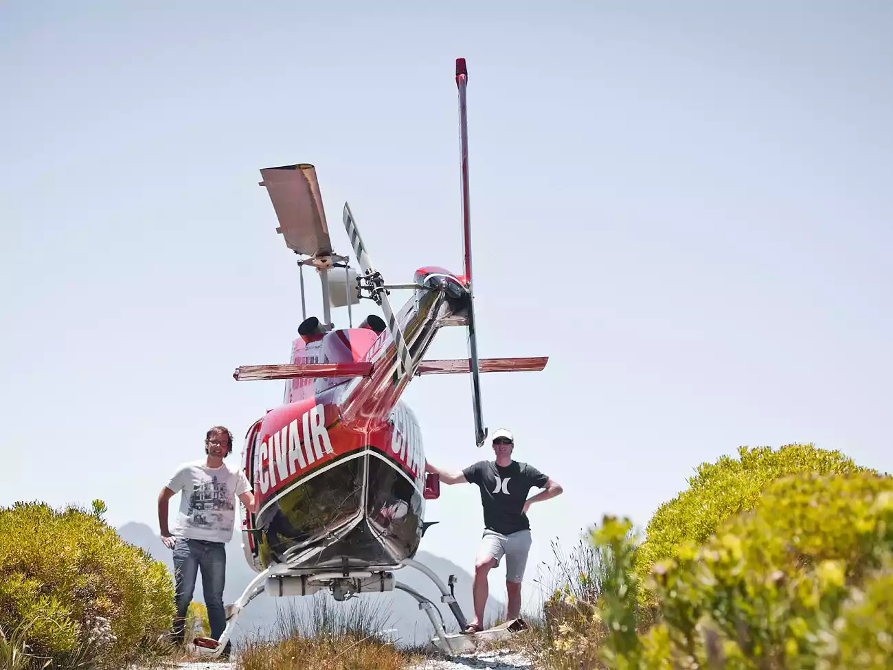 Helicopter Flights Over the Cederberg