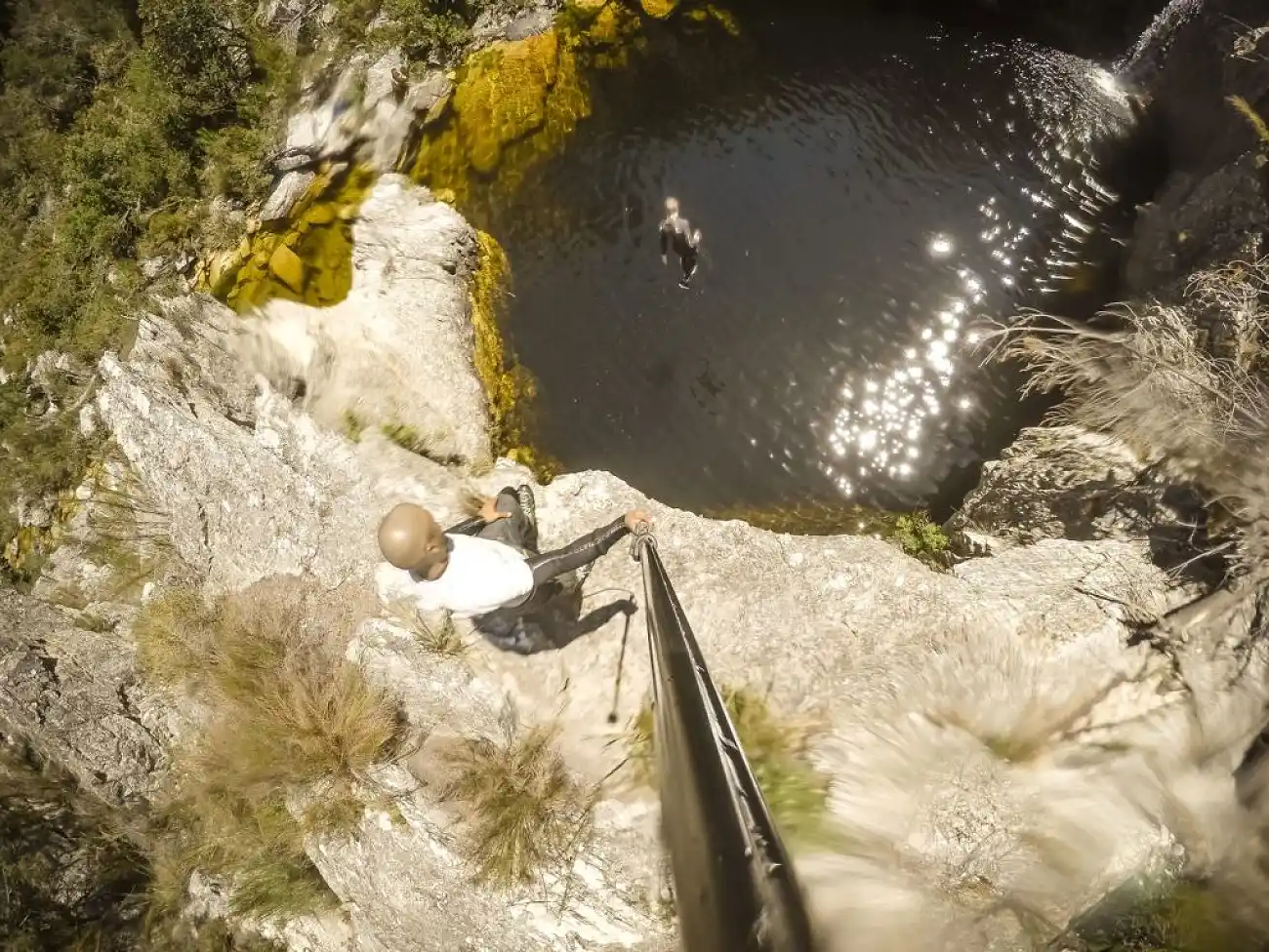 Cliff Jumping in Cape Town