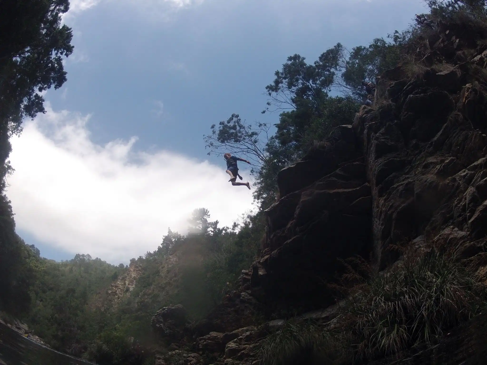 Cliff Jumping