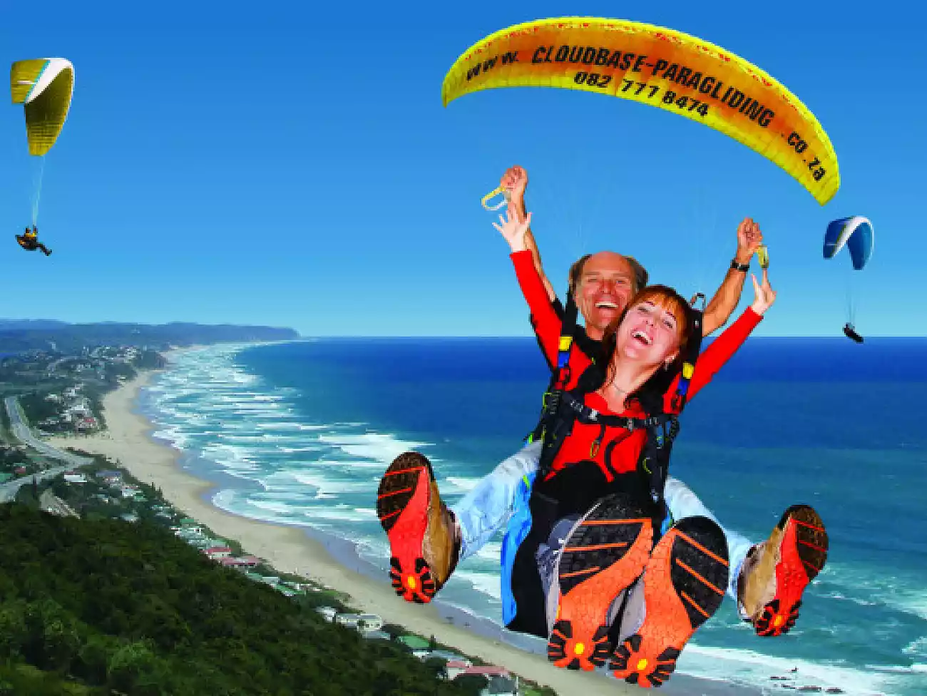 Paragliding on the Garden Route