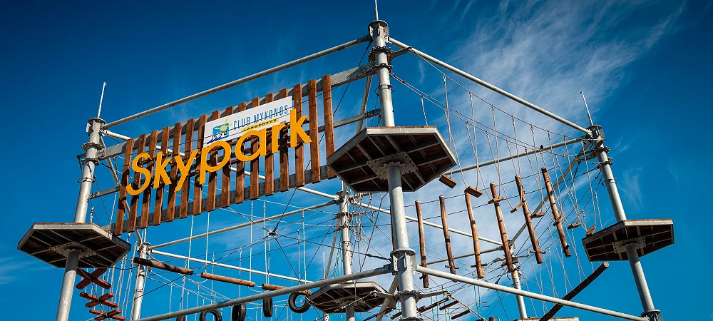 Chimp & Zee - Club Mykonos Skypark - Rope Course