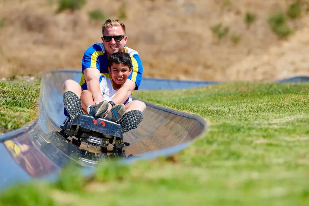 Tobogganing