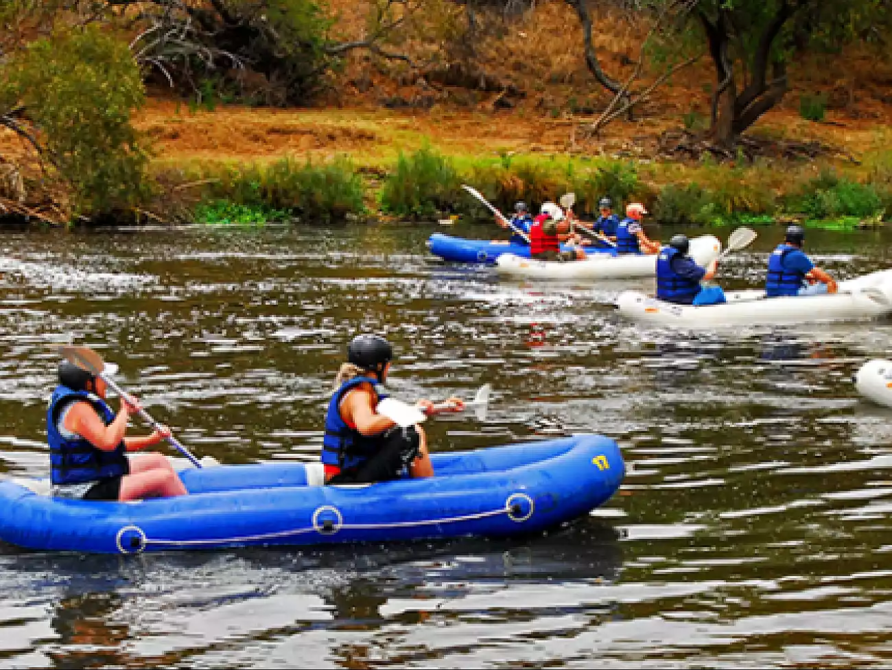 Teambuilding on the Crocodile River