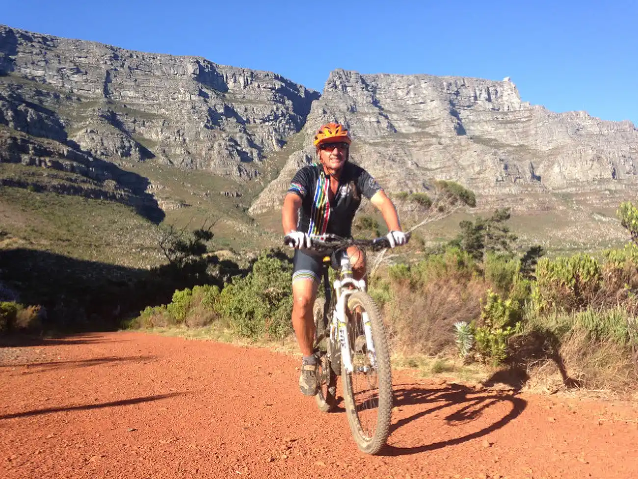 Mountain Biking on Table Mountain