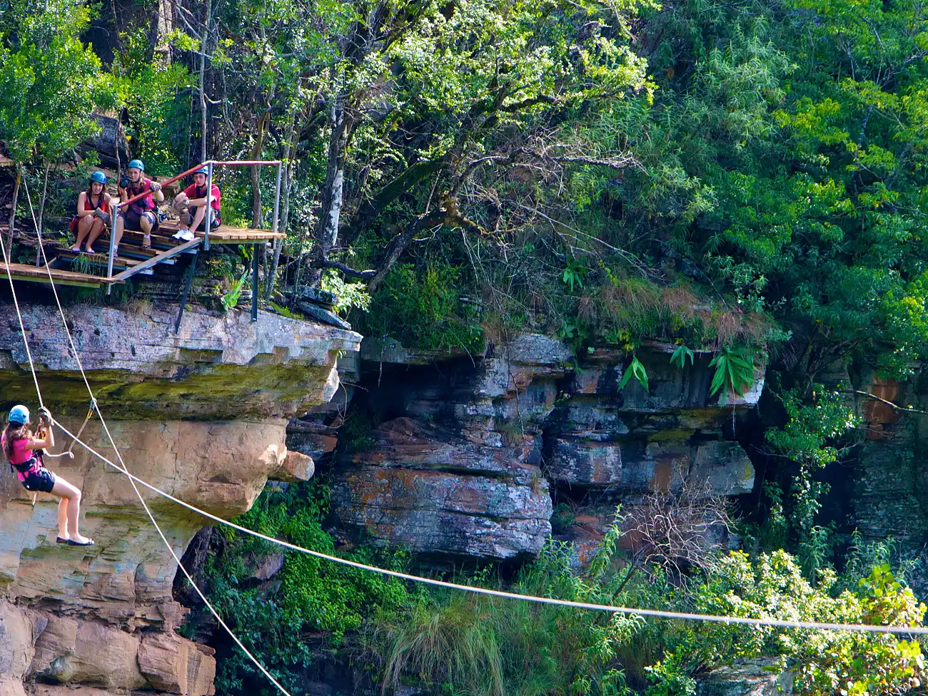 Canopy Tours in the Champagne Valley