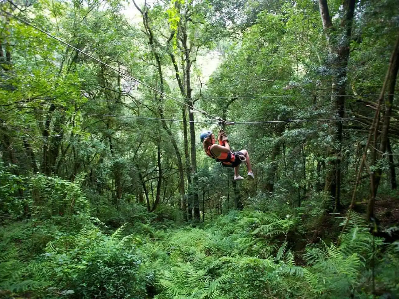 Zip lining in Eswatini