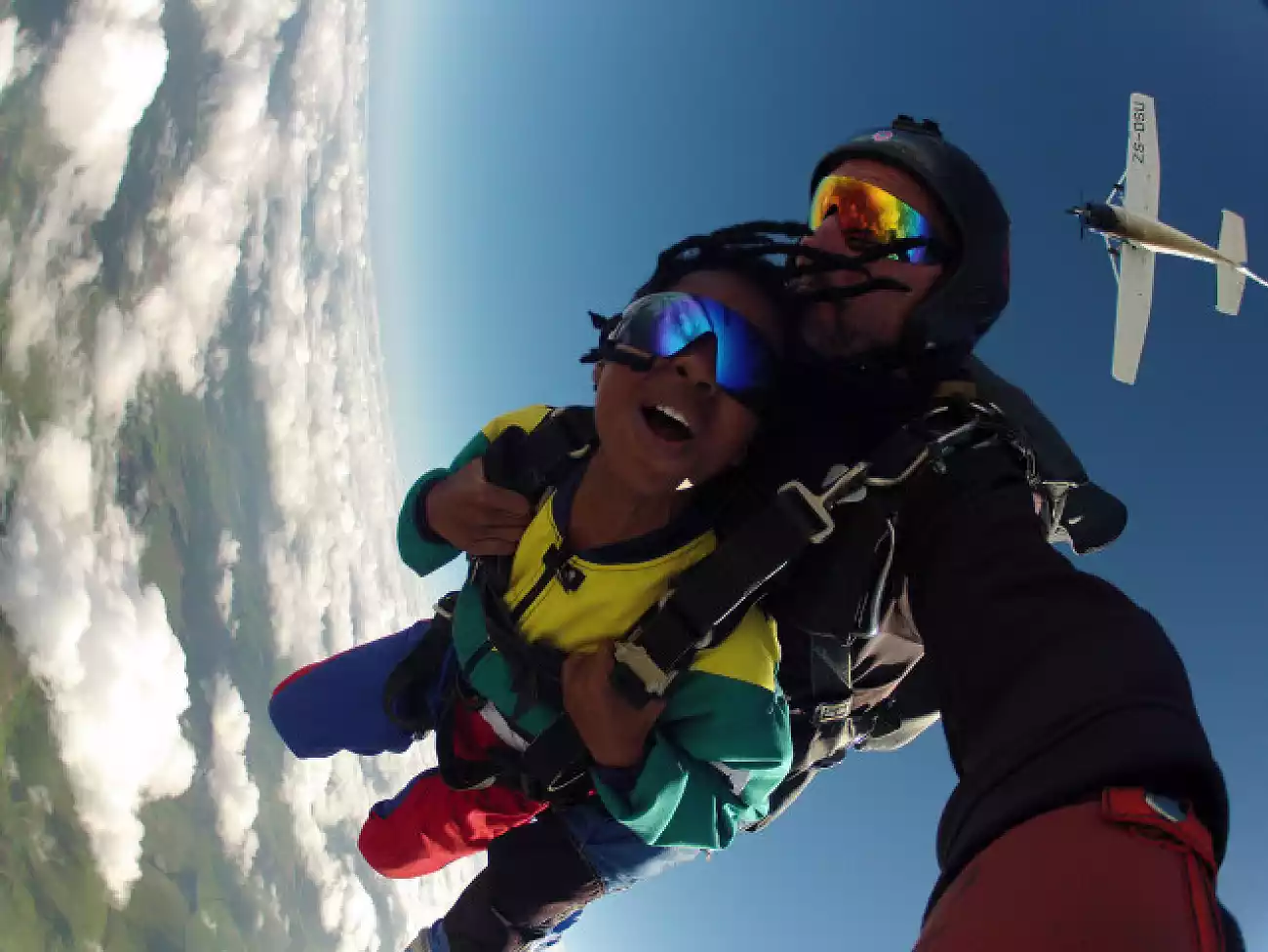 Skydiving on the KwaZulu-Natal North Coast