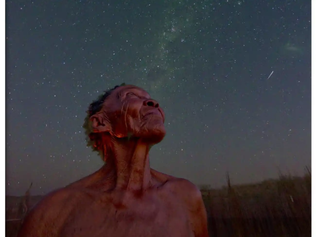 Stargazing in the kalahari Desert