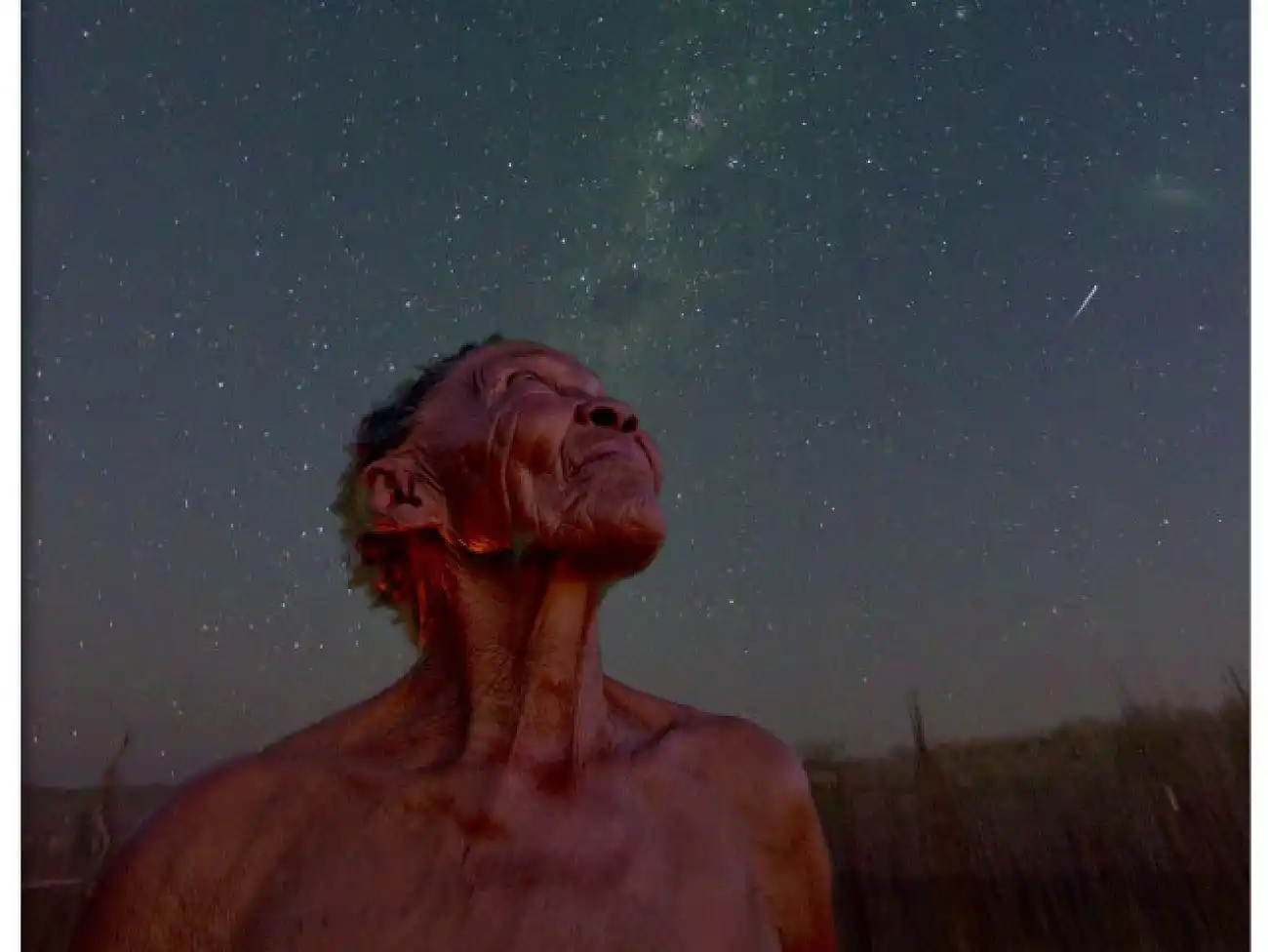 Stargazing in the kalahari Desert