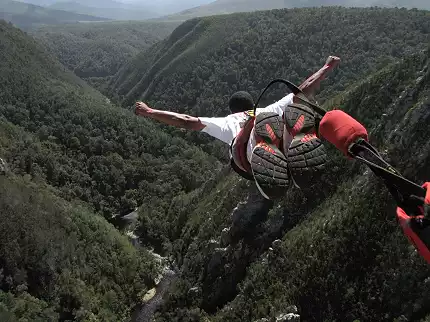 Face Adrenalin - Bloukrans Bungy jumping