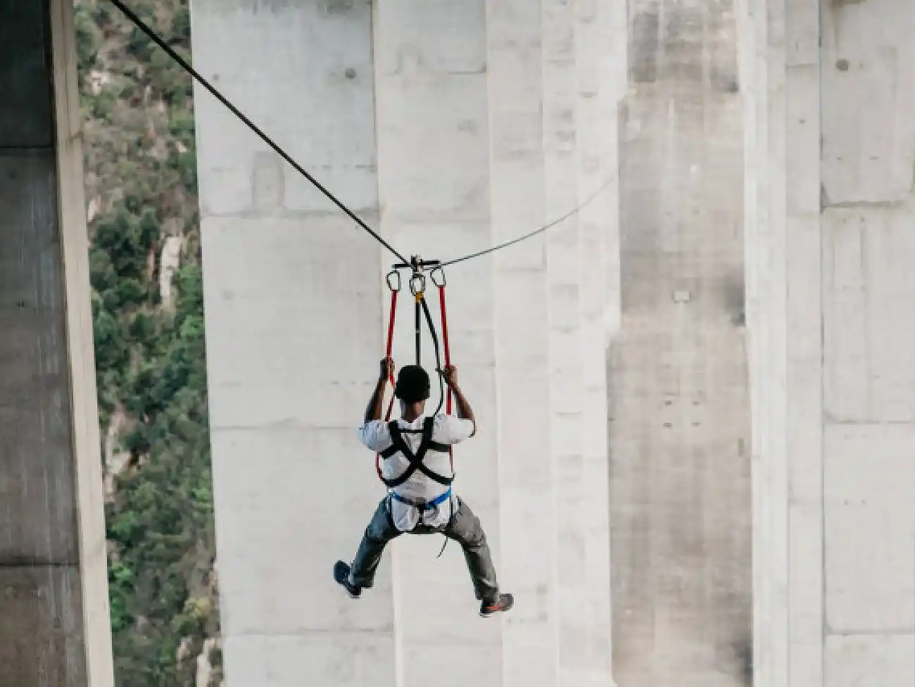 Zip Line at Bloukrans River