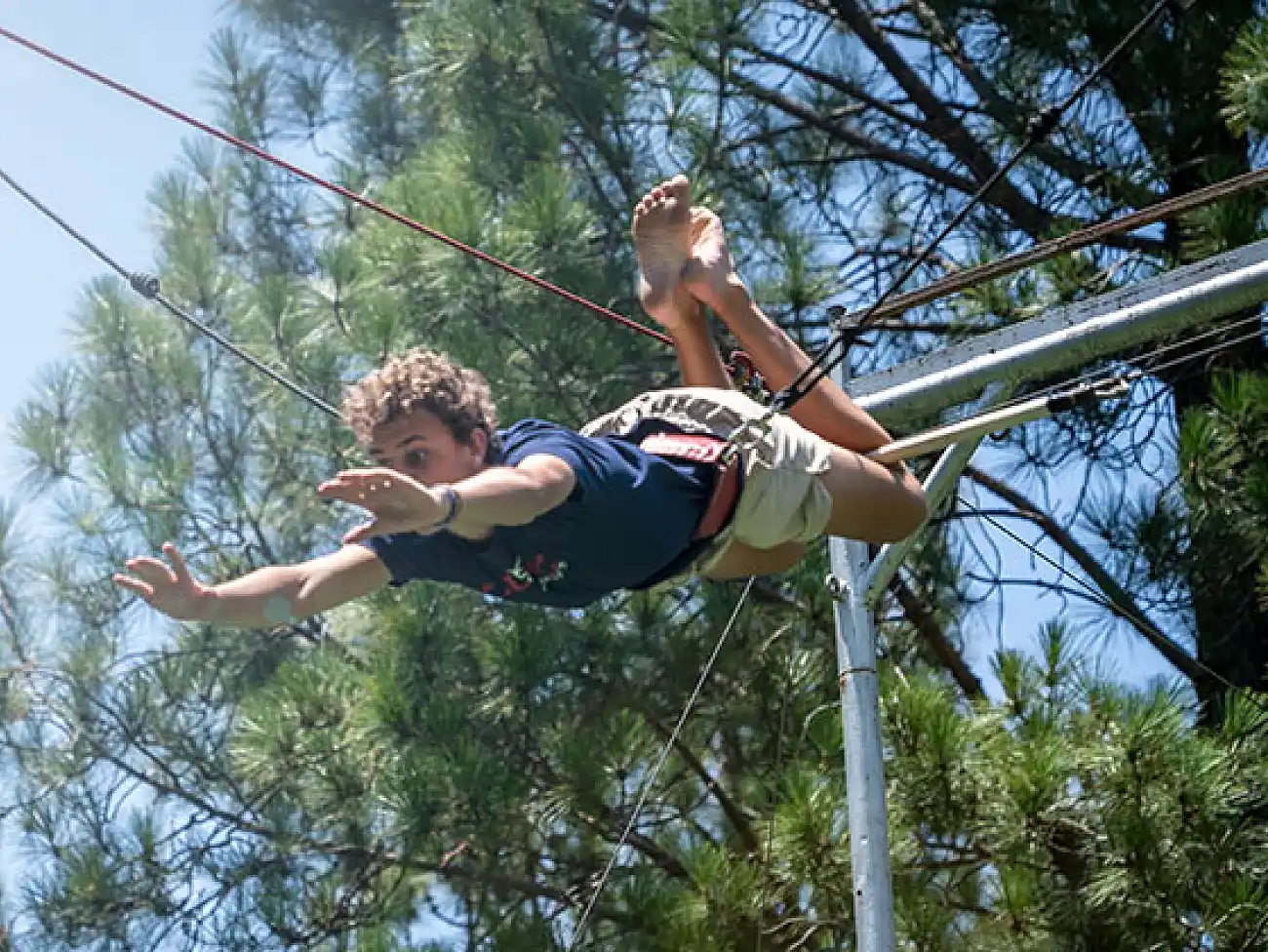 Flying Trapeze in the Central Drakensberg