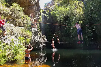 Cliff Jumping