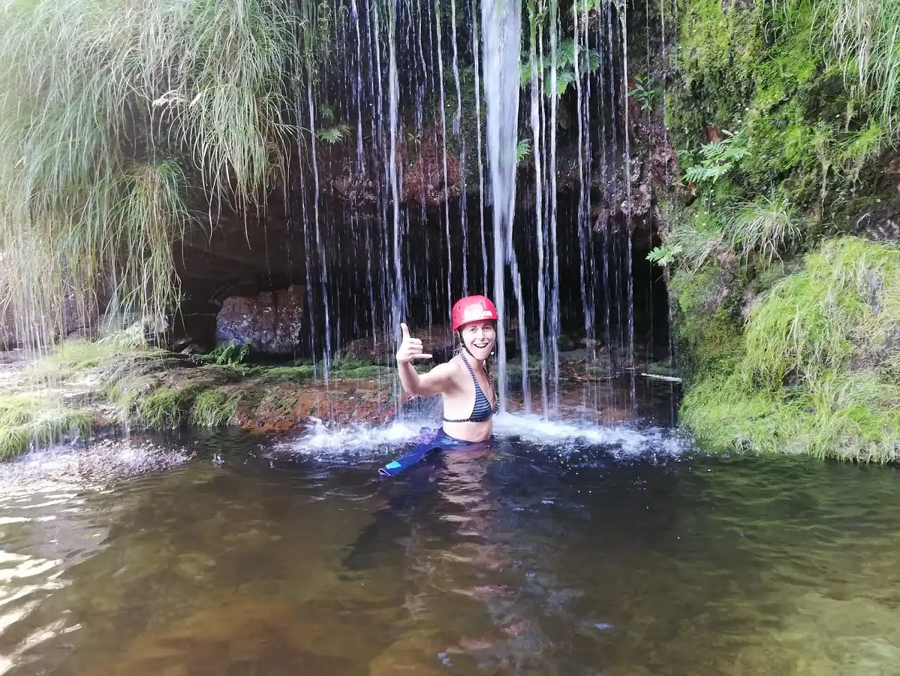 Canyoning in Smalblaar Canyon